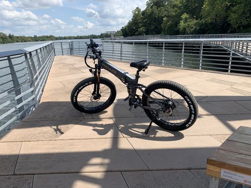 Customer photo review of 2021 Wallke X3 Pro | Full Suspension Folding Electric Fat Bike