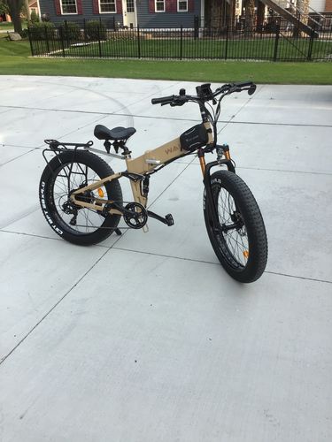 Customer photo review of 2021 Wallke X3 Pro | Full Suspension Folding Electric Fat Bike