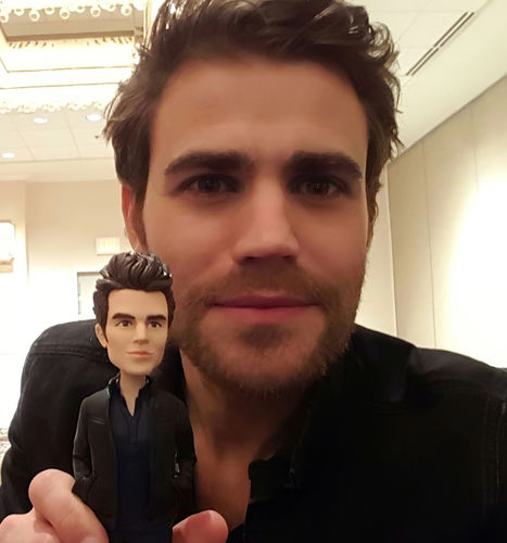 Customer photo review of Military Custom Bobblehead In Basic Dress Uniform Custom Bobblehead