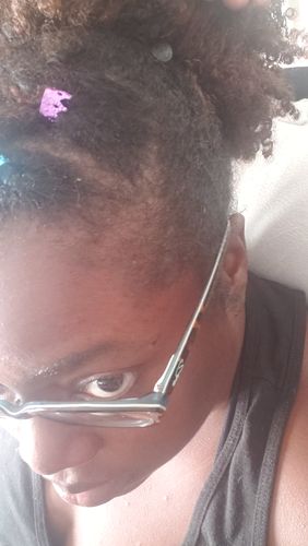 Customer photo review of The Original Snappee™ Hair Ties | Ponytail Holders for Curly Hair