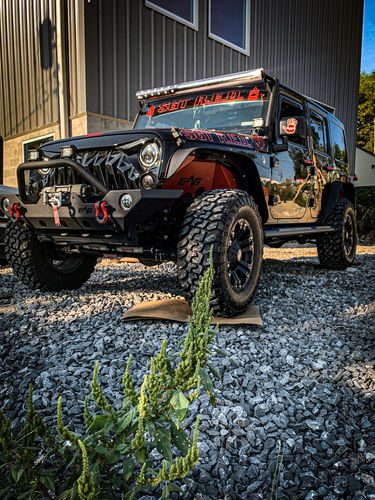 Customer photo review of Black and White American Flag Insert