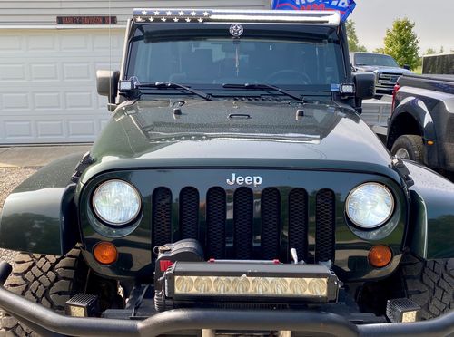 Customer photo review of Aerolidz Light Bar Cover - 50” 52” - Clear - Dual Row