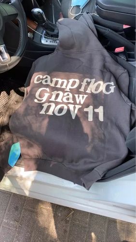 Customer photo review of "Lucky Me I See Ghosts" Hoodie