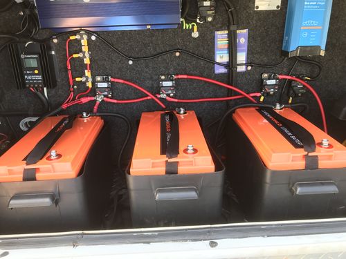 Customer photo review of iTECH120X 12V 120Ah Lithium Ion Battery LiFePO4 Deep Cycle Camping RV Solar