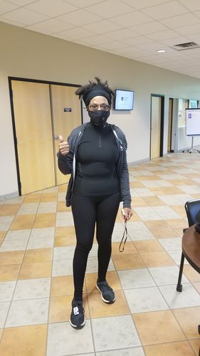 Customer photo review of Patented Olivia Bestseller for sports performance and recovery / Postpartum Compression Leggings