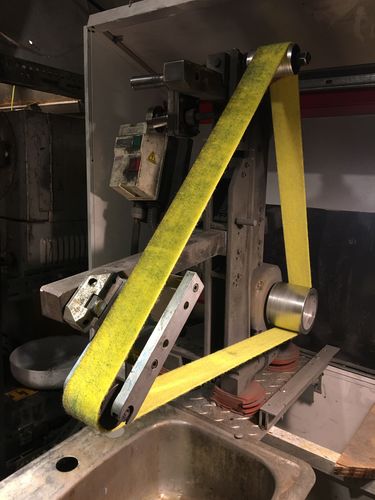 Customer photo review of Non Woven Polishing/Buffing Belts 2-pk