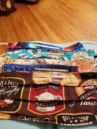 Customer photo review of Mask Insert - Straight - 10 Count