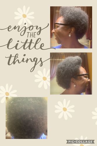 Customer photo review of Nae Nae's 9oz Hair Boost Special