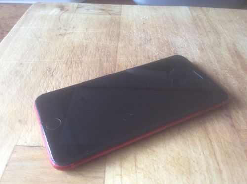 Customer photo review of Apple iPhone 8 Plus 64GB RED Unlocked Refurbished Excellent