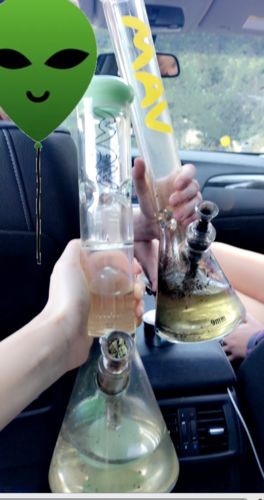 Customer photo review of Slitted Puck to UFO Beaker