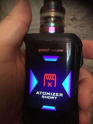 Customer photo review of GeekVape Aegis X Kit with Cerberus Sub Ohm Tank