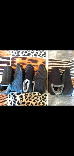 Customer photo review of Dacomfy Men's Warm cotton shoes waterproof snow boots