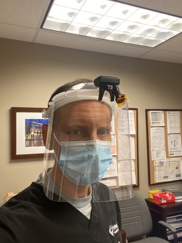 Customer photo review of Face Shield Starter Pack