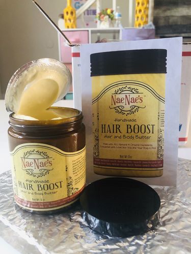 Customer photo review of Nae Nae's Hair Boost 9oz