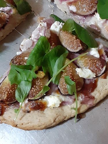 Customer photo review of Pizza Crust Dry Baking Mix - Makes 2 Crusts!