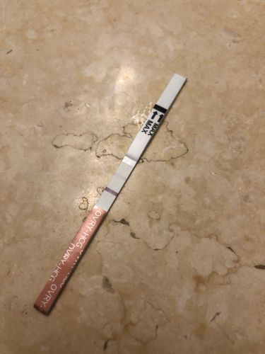Customer photo review of Pregnancy Test Strips (Ultra-Sensitive)