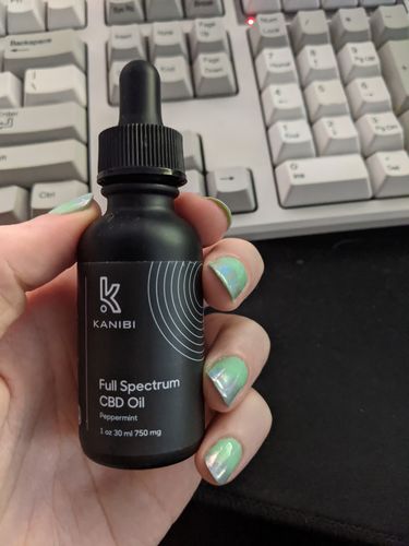 Customer photo review of Full Spectrum CBD Oil Tincture