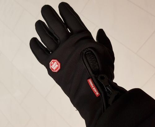 Customer photo review of TOUCHY - Die wasserdichten Touchscreen-Handschuhe