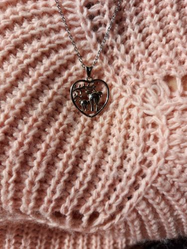 Customer photo review of Pendentif Éléphant Coeur Précieux