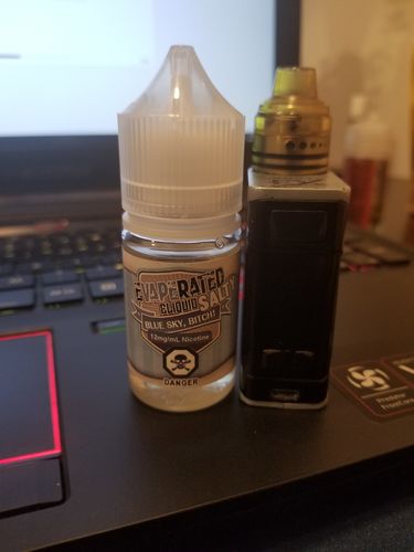 Customer photo review of Salty Blue Sky, Bitch!