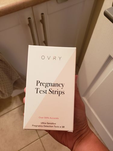 Customer photo review of Pregnancy Test Strips (Ultra-Sensitive)