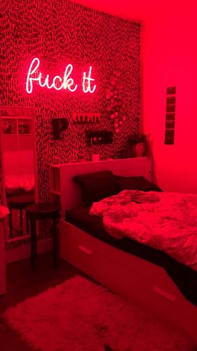 Customer photo review of 'Fuck It' Neon Sign
