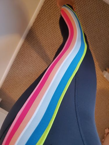 Customer photo review of Rainbow Stripe Legging