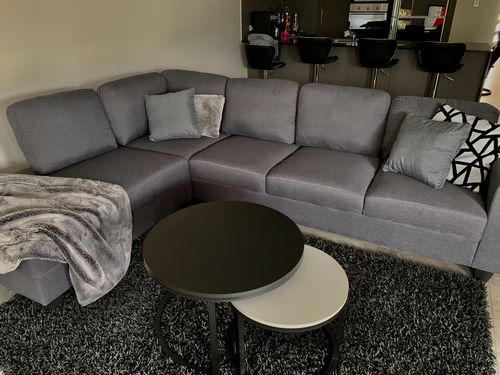 Customer photo review of Preston | 6 Seater Sofa with Chaise