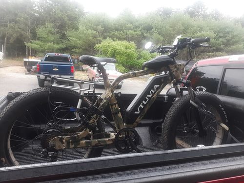 Customer photo review of VTUVIA SN100 750W 26'' Fat Tire 48V 13AH Electric Mountain Bike