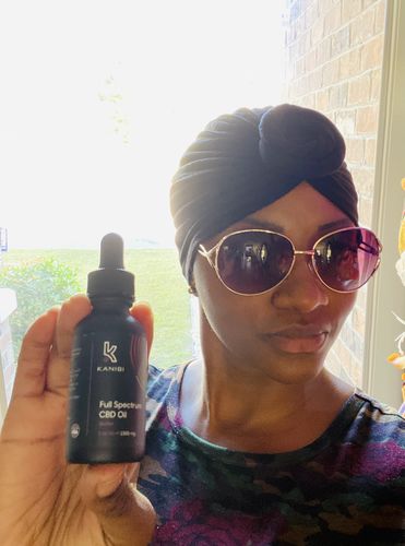 Customer photo review of Full Spectrum CBD Oil Tincture