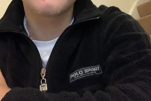 Customer photo review of Vintage 90's Collection Ralph Lauren Polo Sport Zip-Up Fleece