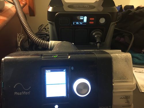 Customer photo review of Lithium Portable Power Station 25Ah 300w With Wireless Charging iTECH300P
