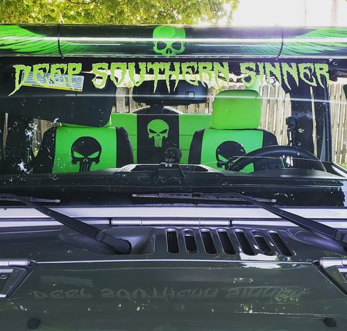 Customer photo review of Dual Row Transparent Colored Inserts