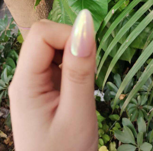 Customer photo review of Galaxy Sticks Chrome Powder