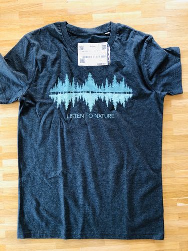 Customer photo review of LISTEN TO NATURE - Bio Herren Shirt