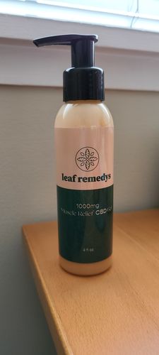 Customer photo review of 1000MG CBD Cooling Gel Extra Strength