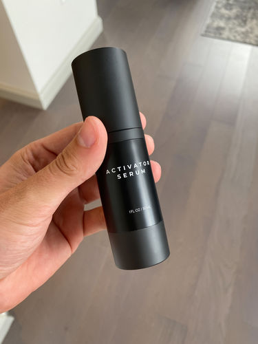 Customer photo review of The Activator Serum
