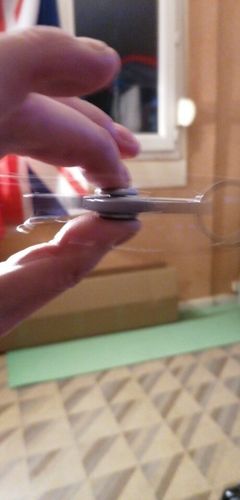 Customer photo review of Porte Clé Décapsuleur Handspinner (Acier)