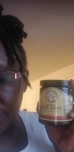 Customer photo review of Nae Nae's Hair Boost 9oz