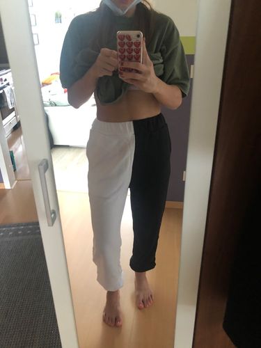 Customer photo review of Pantalon bi color