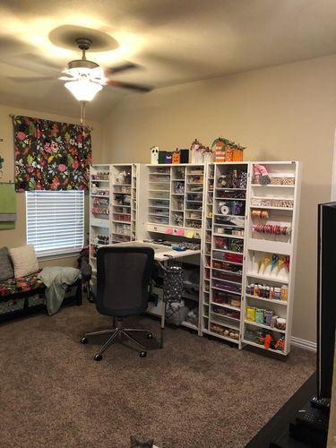 Customer photo review of + 40 InView™ Tote and track system