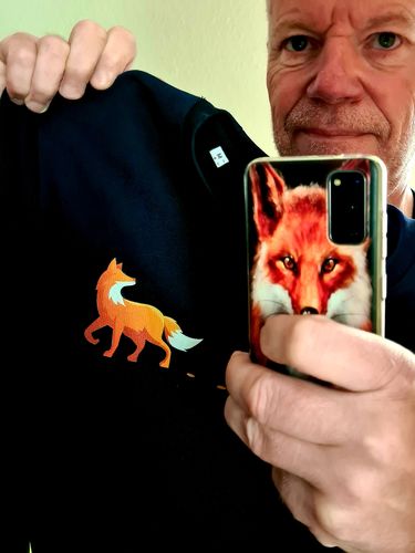 Customer photo review of FUCHS SPUR- BIO - Unisex Organic Sweatshirt