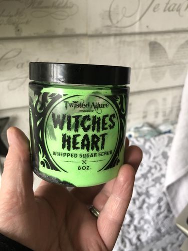 Customer photo review of Witches Heart Sugar Scrub