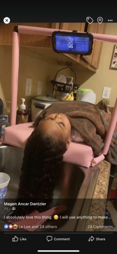Customer photo review of Shampoo Mat Mini