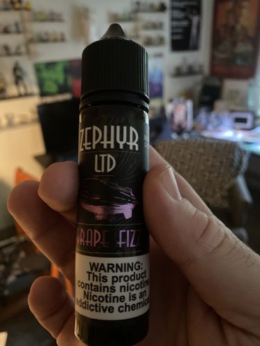 Customer photo review of Grape Fizz