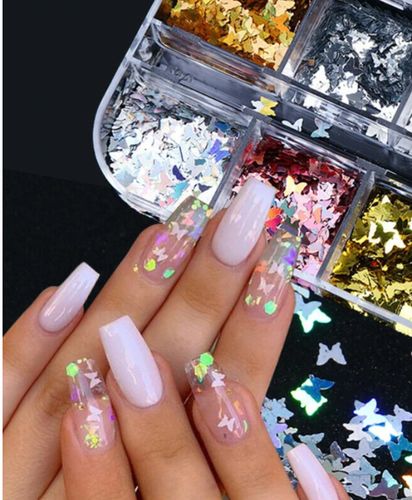 Customer photo review of Acrylic Gel Kits Poly Gel Nail Set