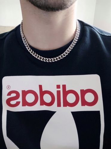 Customer photo review of Cuban Link (Silver)