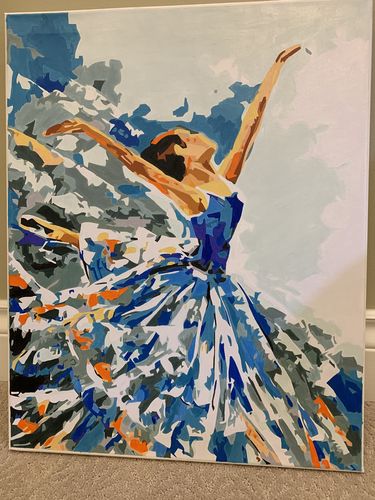 Customer photo review of Painting Lady Of France Style Romance