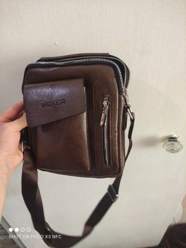 Customer photo review of Casual Men Shoulder Vintage Crossbody Bags