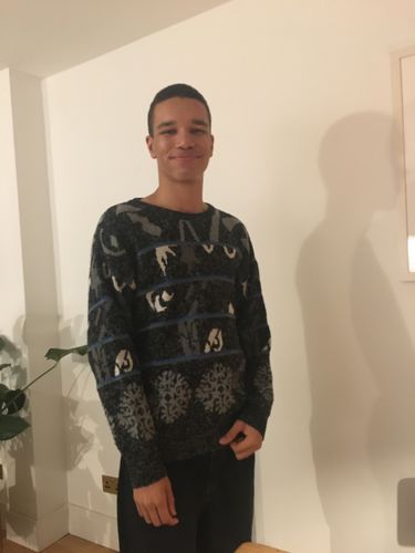 Customer photo review of Vintage 90's Knitted Jumper
